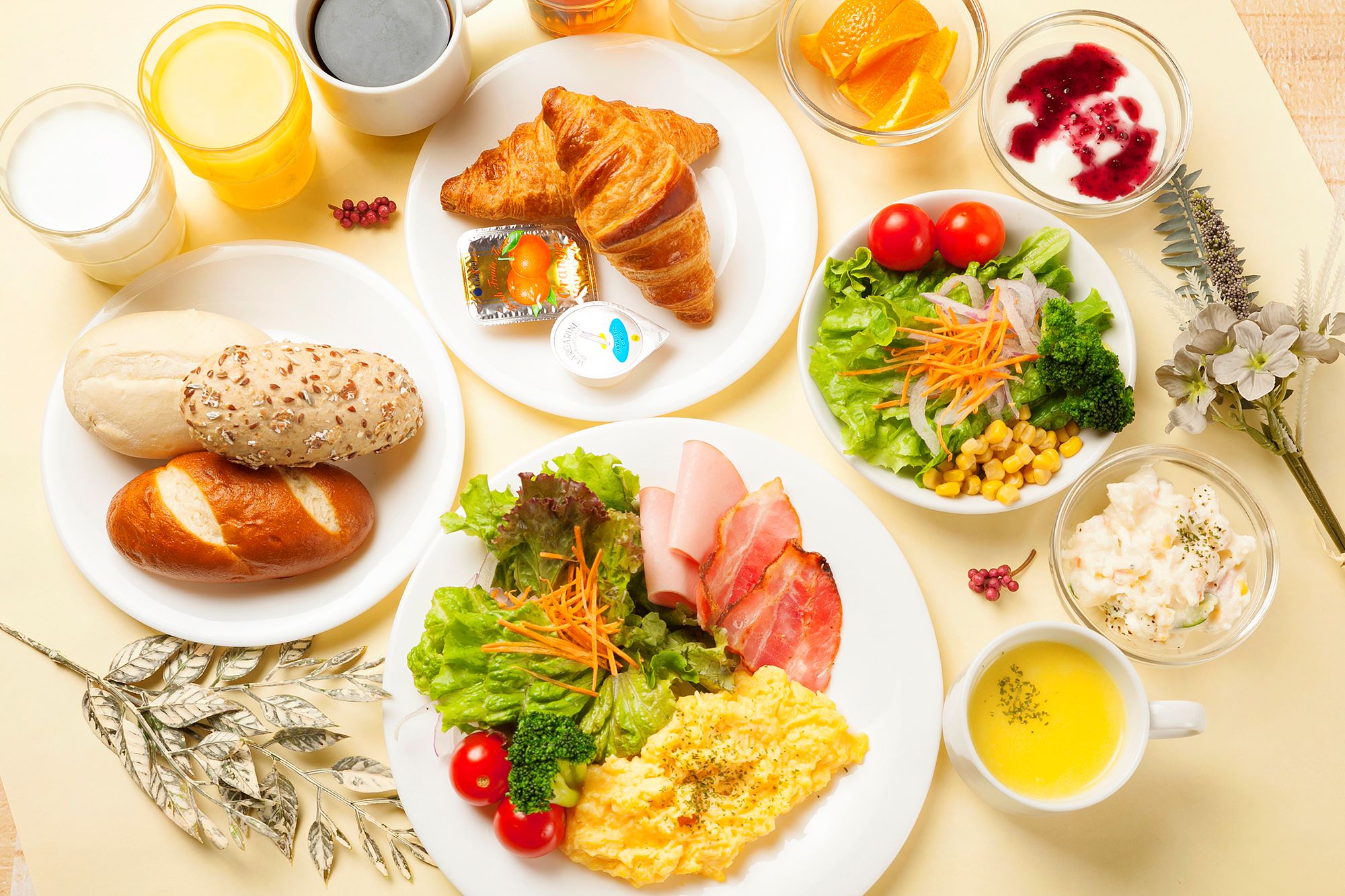 ルートイン三原駅前（朝食）